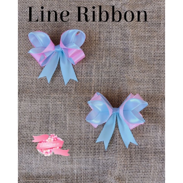 

Line Ribbon. Pita rambut / Pita jadi / Pita unik / Pita hampers / Pita kado