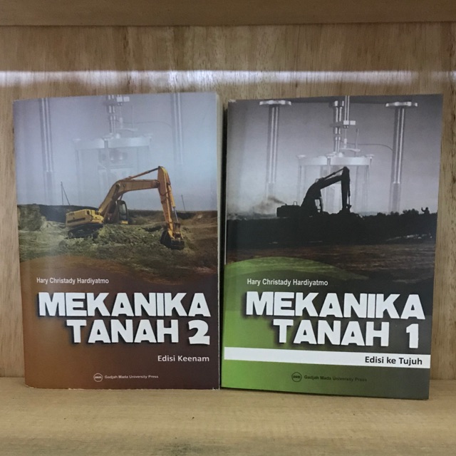 Paket Buku Mekanika Tanah 1 2 Hary Christady Hardiyatmo Shopee Indonesia