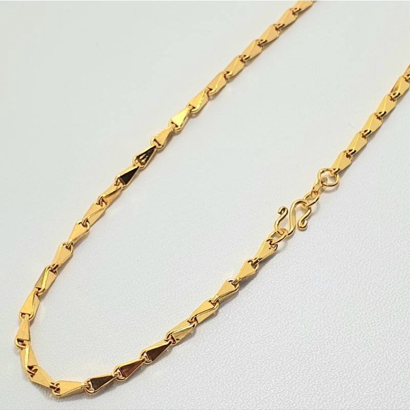 Kalung Emas Muda Model Padi 7 Gram