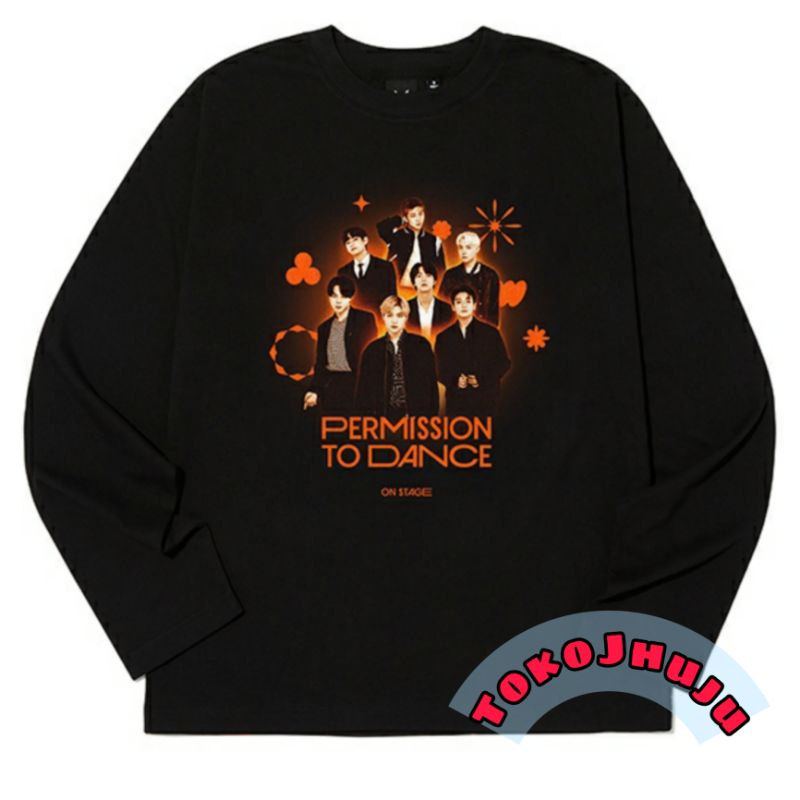 Basic Sweater  BTS J-hope style Permission To Dance On Stage print DTF