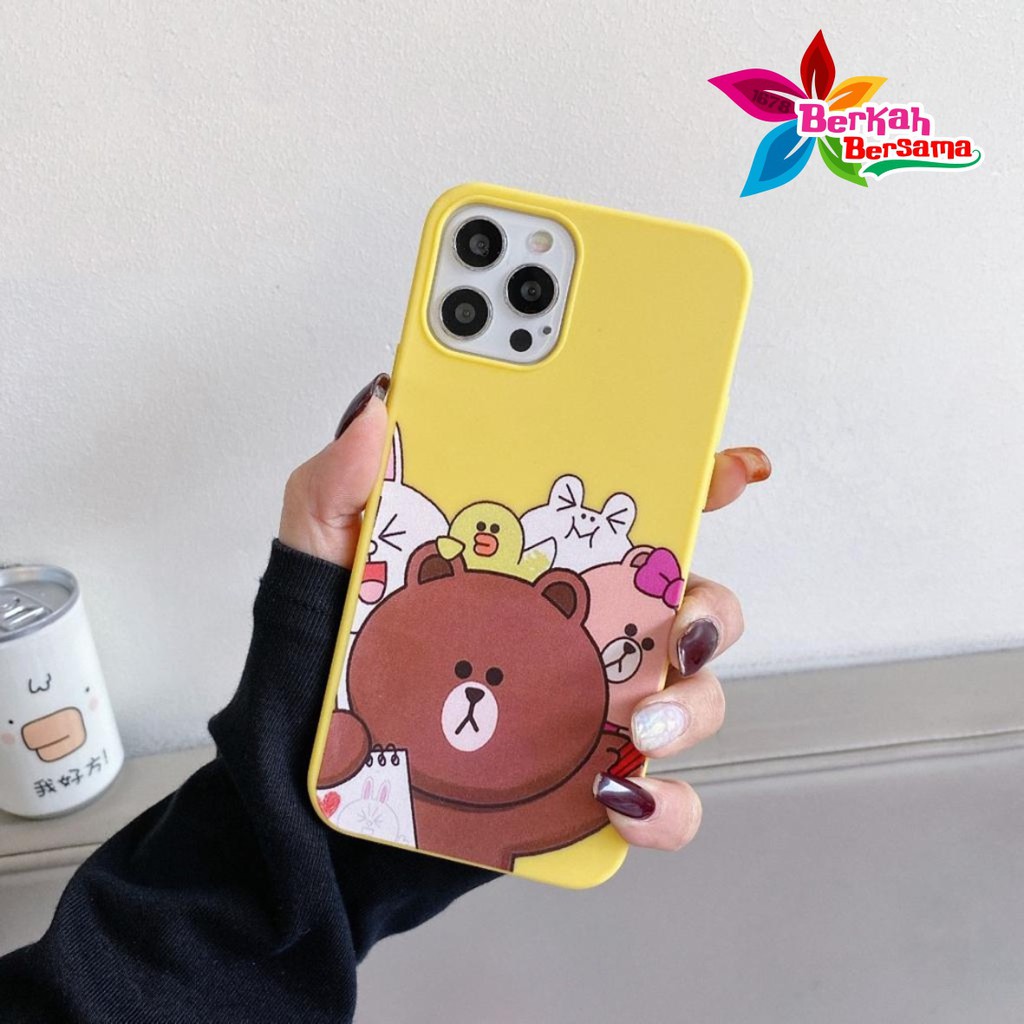 SS015 SOFTCASE BEAR oppo A9 A5 2020 A31 a8 A52 A92 A53 A33 2020 Reno 4 Reno 4f f17 pro A15 A16 BB4504