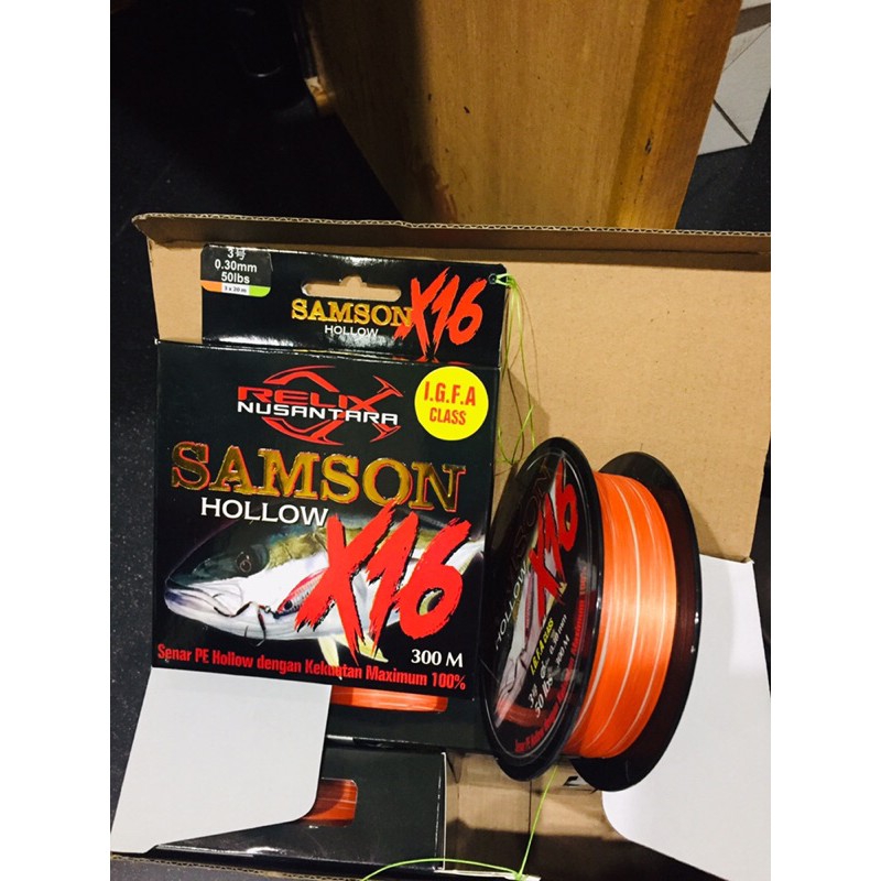 senar pe relix samson X16