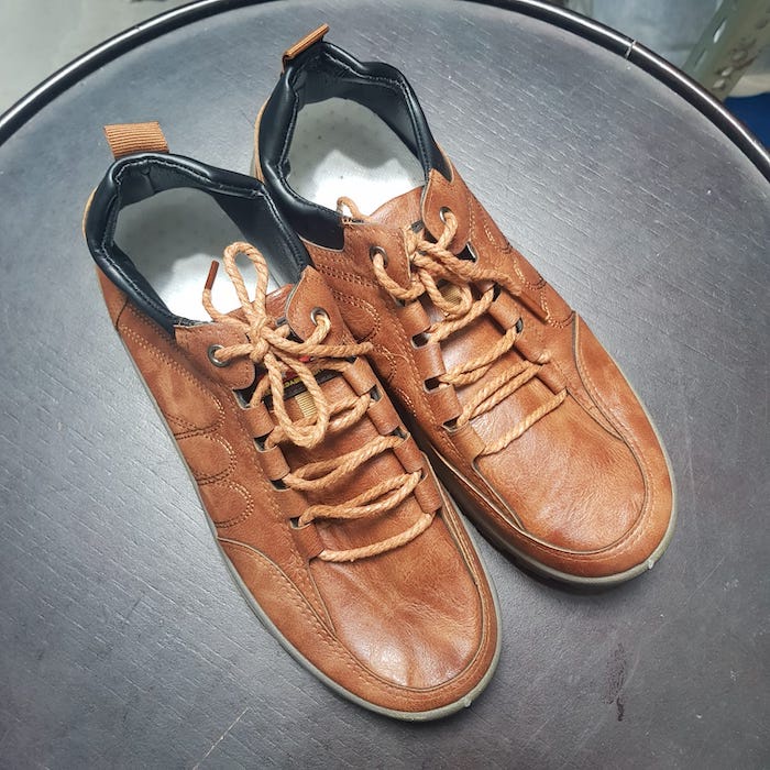 RYX - Sharp Leather Sepatu Sneakers Pria Fashion Casual / Olahraga (No Box) - Ori Import