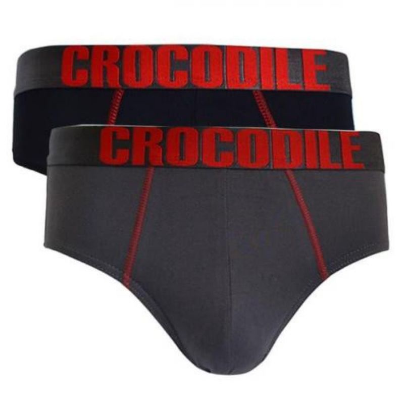 CROCODILE Celana dalam Pria Brief 521-277 Sekotak Isi 2Pcs