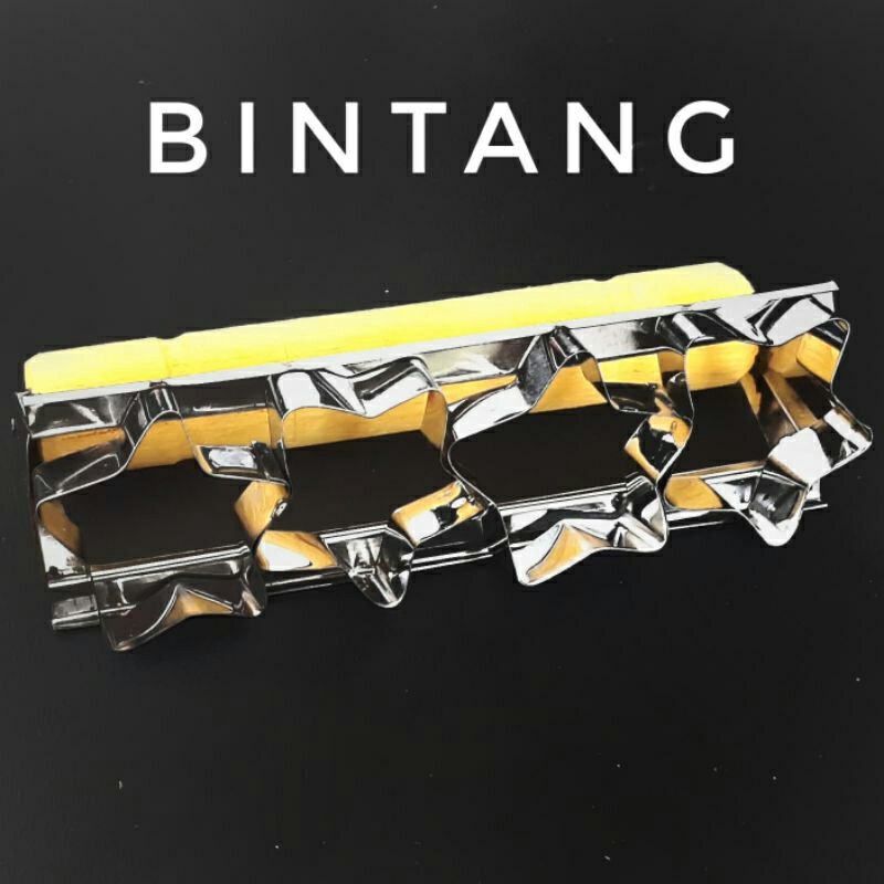 Cetakan Kastengel Kue Kering Bangket Roti Kacang Putri Salju Acar Aneka Motif Bintang