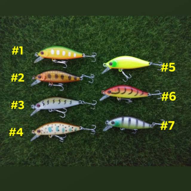 UMPAN PANCING CASTING ULTRALIGHT LURE FACTORY MINOW 4.5cm/3gr