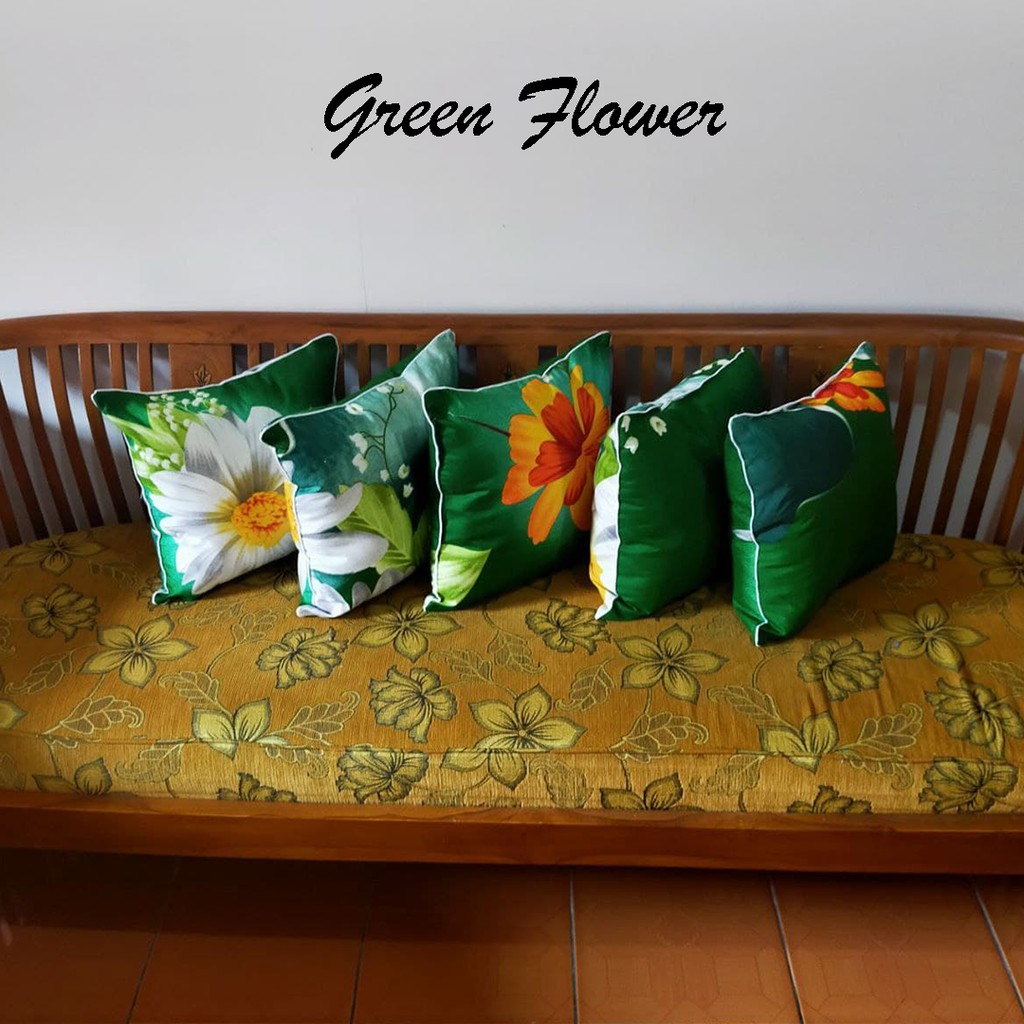 [✅COD] Bantal Sofa Kursi 40x40 (Isi 5 Pcs) Bahan Dakron Empuk Lapis Kain Katun Perlengkapan Dekorasi Sofabed Ruang Tamu Rumah Minimalis Mewah