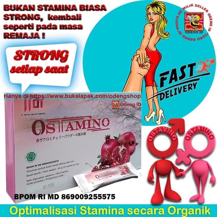 ''OSTAMINO'' MINUMAN STAMINA VITALITAS PRIA "BOX"