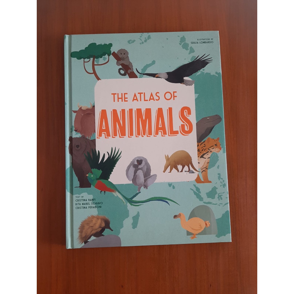 Children Book The Atlas of Animals Preloved Kolpri