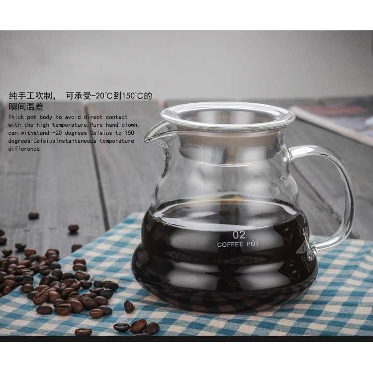 KR OneTwoCups Coffee Maker Pot V60 Drip Kettle Teko Kopi Barista