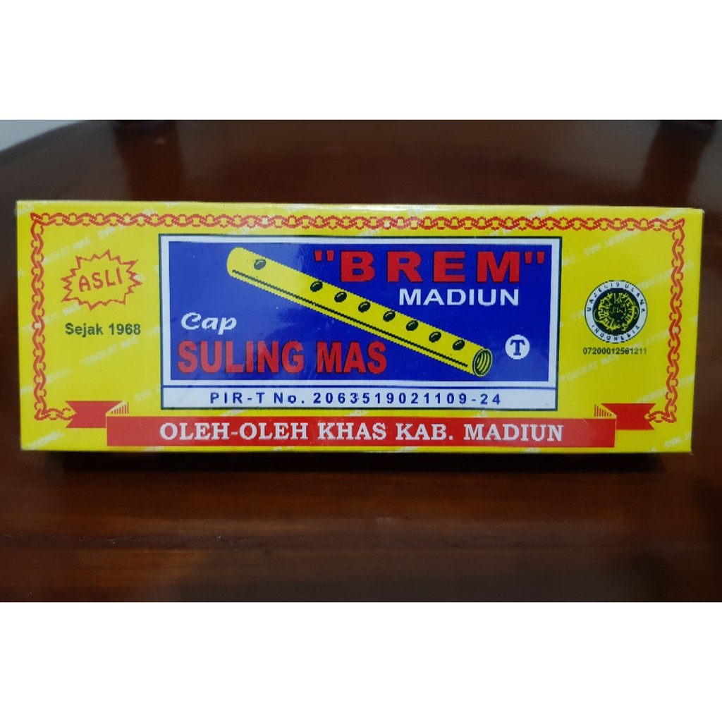 

Brem Khas Madiun Cap Suling Mas