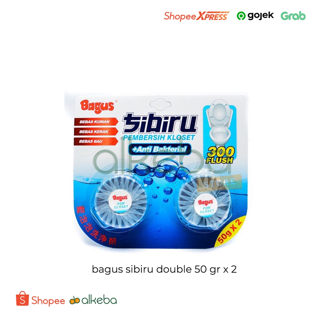 bagus sibiru double 50 gr x 2 pembersih toilet closet