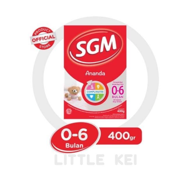 Susu SGM Ananda 0-6 bulan 400 gr