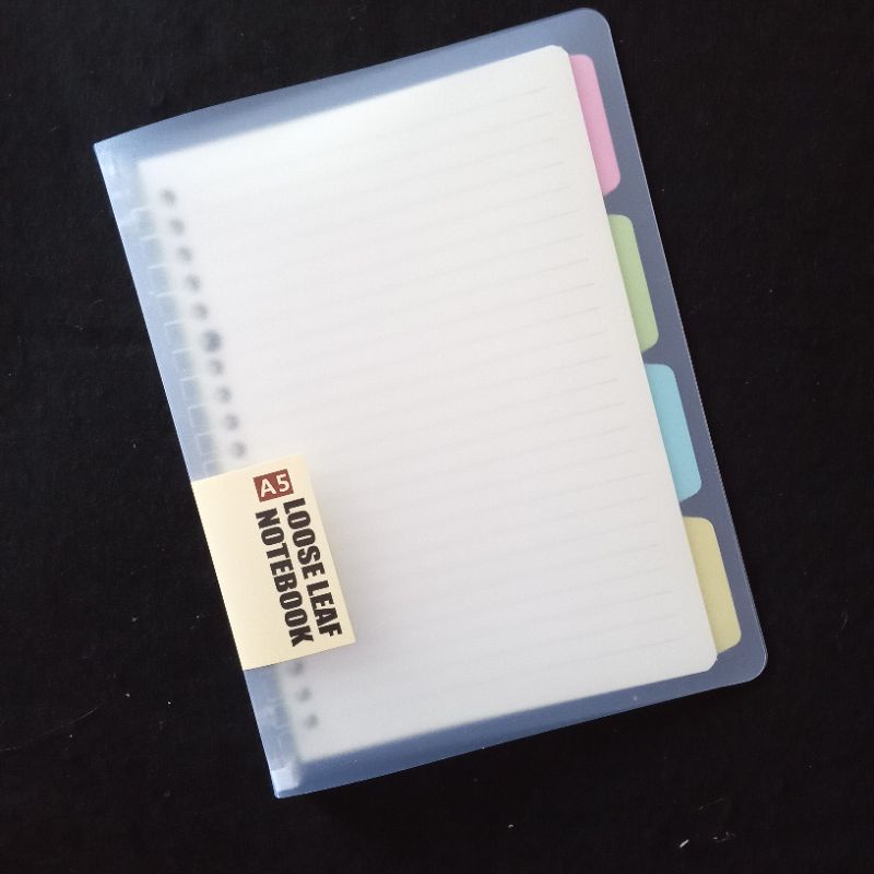 

Binder/Loose Leaf Notebook A5