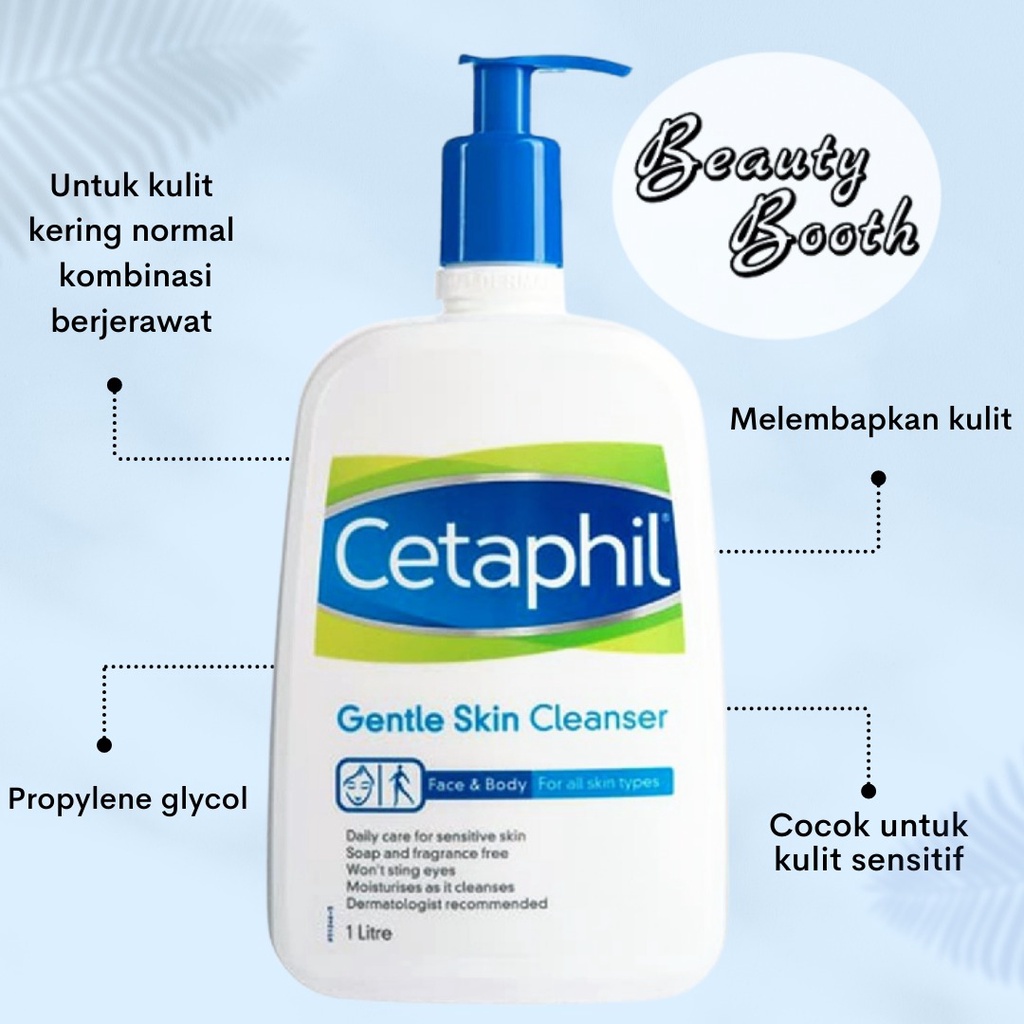 [BPOM] CETAPHIL Gentle Skin Cleanser 1000 ml ORIGINAL