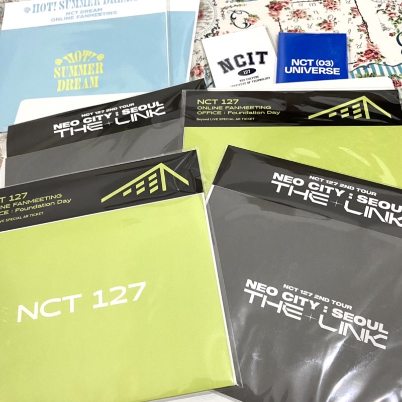 AR TICKET NCT NEO LINK / 127 FANMEETING / HOT SUMMER DREAM / SMCU KWANGYA