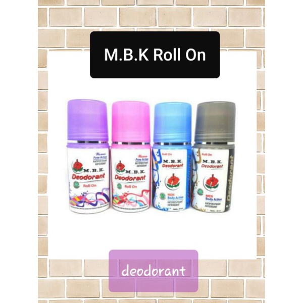 MBK Deodorant Roll On