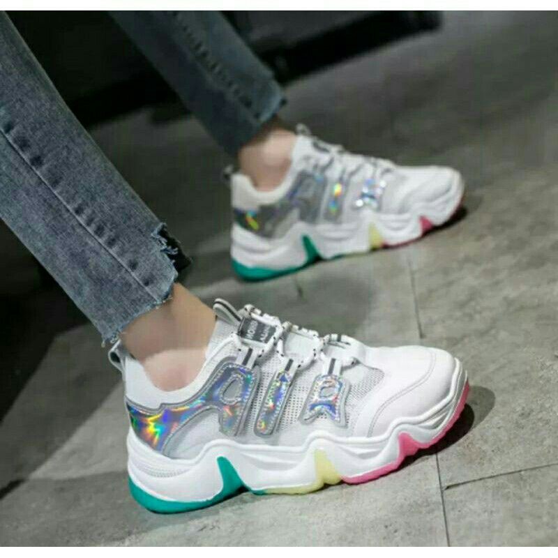 SEPATU WANITA | SEPATU SNEAKERS KETS WANITA KOREA PREMIUM MURAH HIGH QUALITY 071