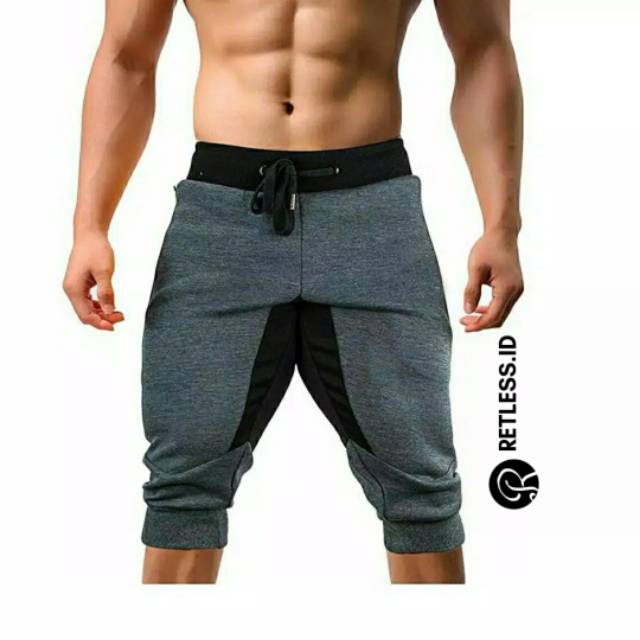 Celana Joger pendek Celana Jogger Gym Training Sport Murah Jogger polos