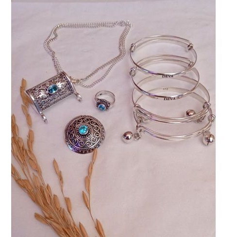 Set bayi perhiasan perak asli 925