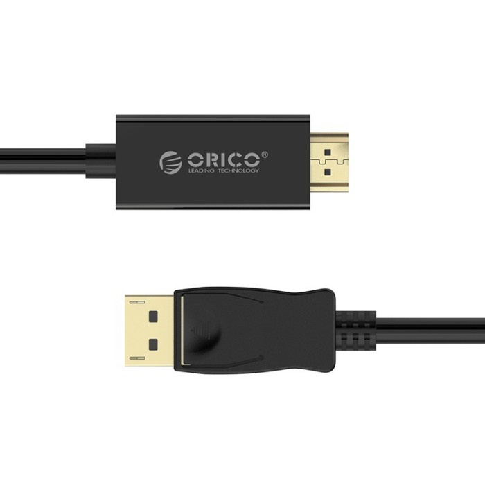 KONVERTER ORICO DP Male to HDMI Male) HD Adapter Cable 1M - XD-DTH4-10