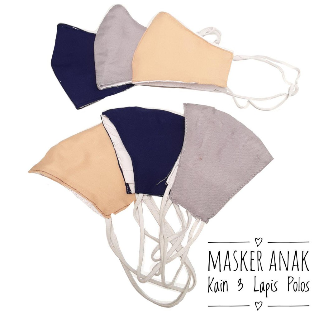 IZANY Masker Anak-Anak Karet 3 Lapis BUKAN SCUBA ANAK