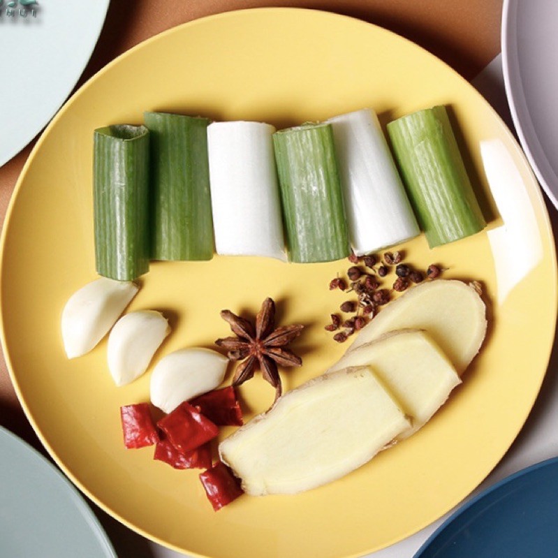 [LULU] PIRING MAKAN BPA FOOD GRADE BAHAN PLASTIK PP / FOOD PLATE-4