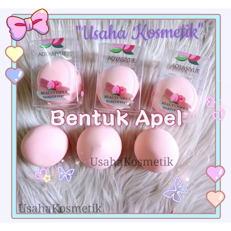 ECER!! BEAUTY BLENDER SOFT/MAKEUP SPONGE BENTUK BUAH SPON BENTUK BUAH