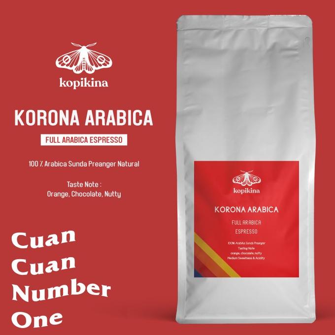 

KORONA ESPRESSA Full Arabica Arabika Espresso Beans 500 Gram
