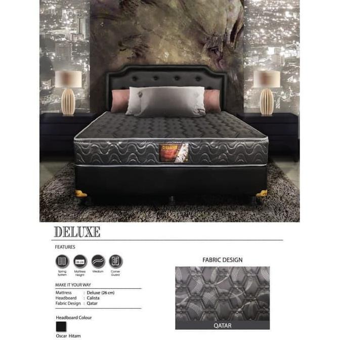 %$%$%$%$] ORI SPRING BED Central tipe Deluxe 160x200 FULL SET