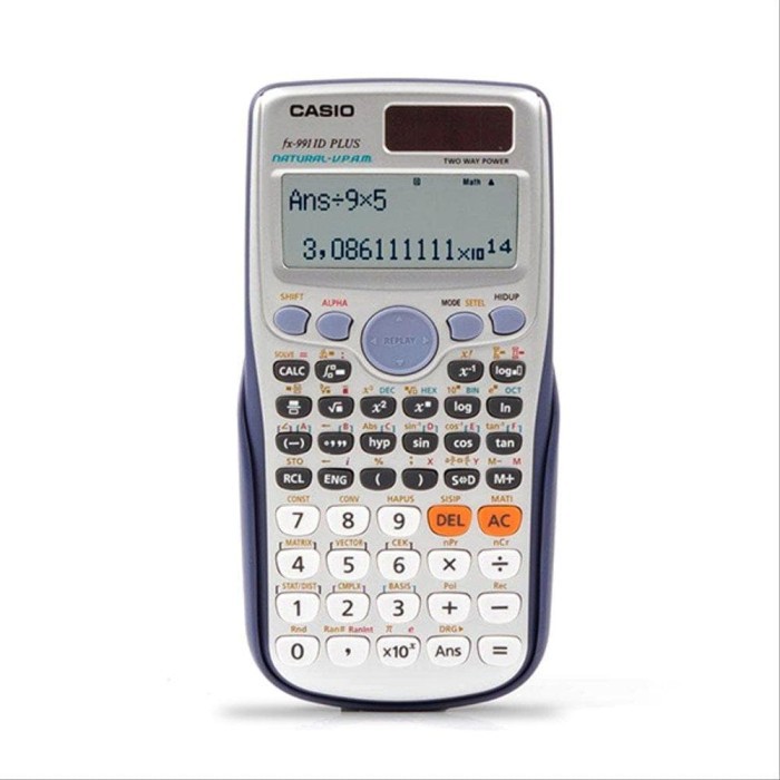 

Promo Casio FX 991 ID Plus - Scientific Kalkulator Kuliah Sekolah FX-991ID PLUS