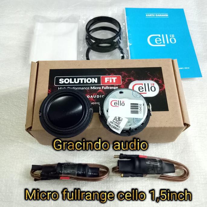 fullrange cello solution fit