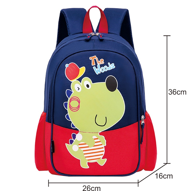 Tas Ransel Sekolah Anak laki/Perempuan SD/TK/Paud Motif Kartun Import