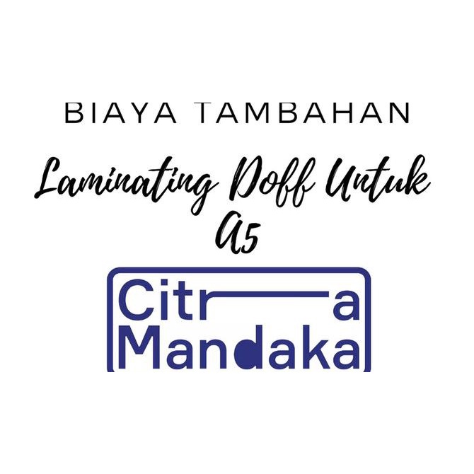 

Big Sale Laminating Doff Ukuran Kertas A5 Big Sale
