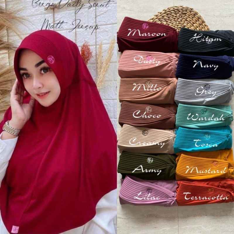 Bergo Daily Serut / Bergo Jersey Premium