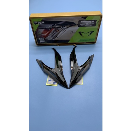 garnis lampu belakang nmax 2015-2019 chroom asli original TGP