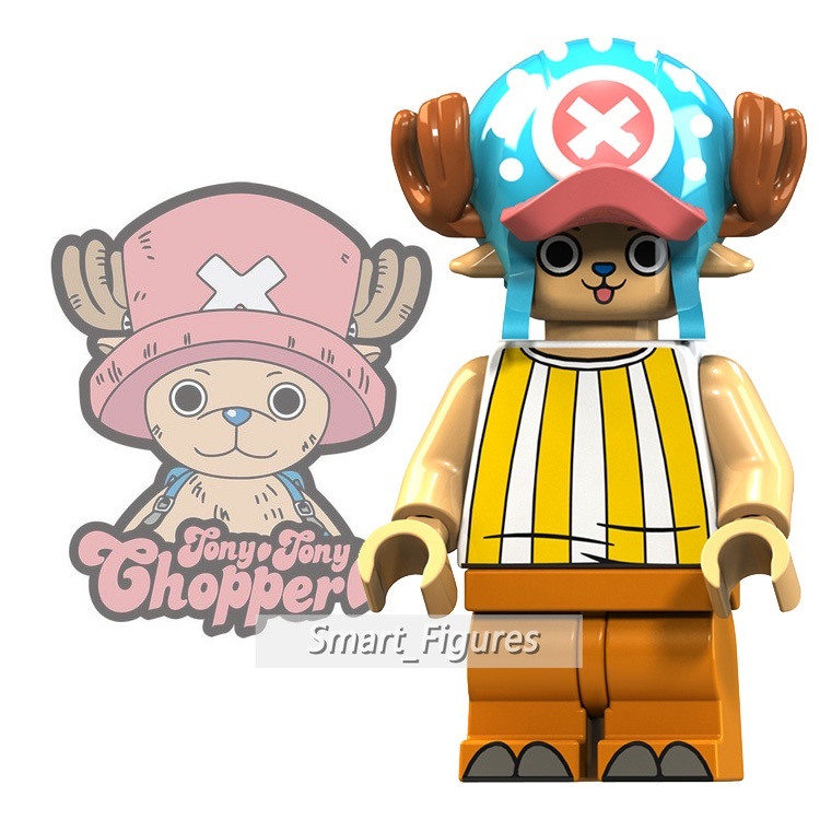 Mainan Action Figure Karakter Anime One Piece Tony Chopper Dengan Jas Merah XP119 XP120