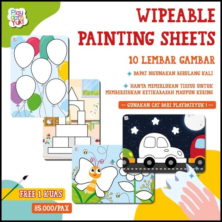

Wipeable Painting Sheets