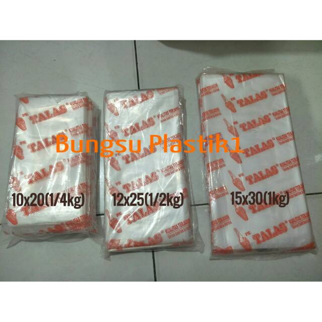 PLASTIK PE / PLASTIK ES 555merah @1Bungkus