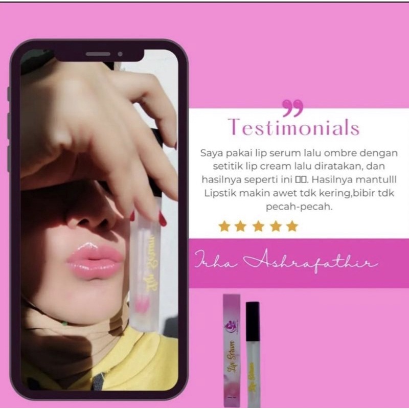 D'sars Lip Serum - Nutrisi Bibir Sehat - Lip Serum Viral - Lip Serum BPOM -  Pencerah Bibir