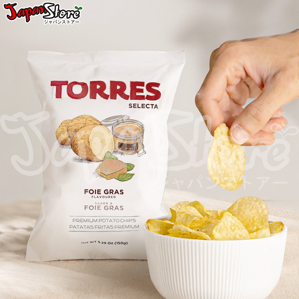 

Torres Selecta : Foei Gras Potato Chips 50g