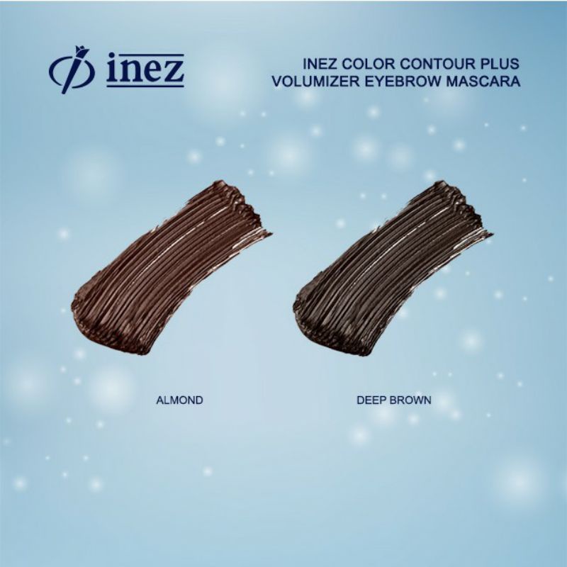 INEZ Color Contour Plus Volumizer Eyebrow Mascara / Maskara