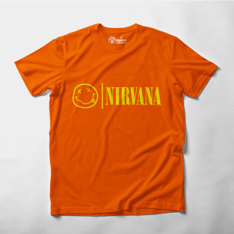 Baju Band Kaos Atasan Anak Laki-Laki Nirvana