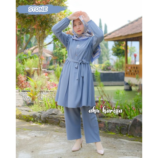 one set ruffle ori aku karissa