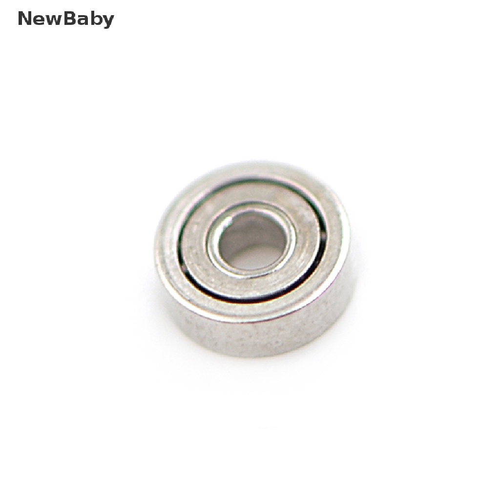 Newbaby 10pcs 681ZZ Miniatur Bola Bearing Metal Mini 1x3 X 1mm