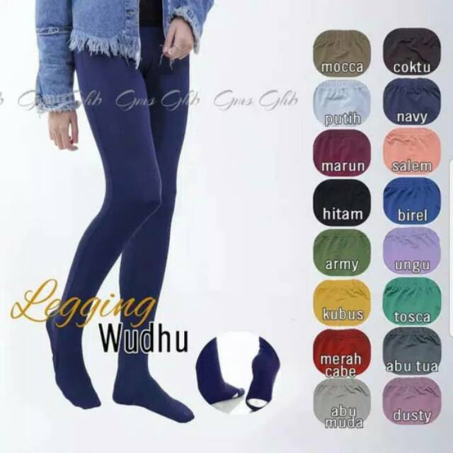 Legging Panjang Standar &amp; Jumbo Spandek Premium Celana Wanita Ketat Berkualitas