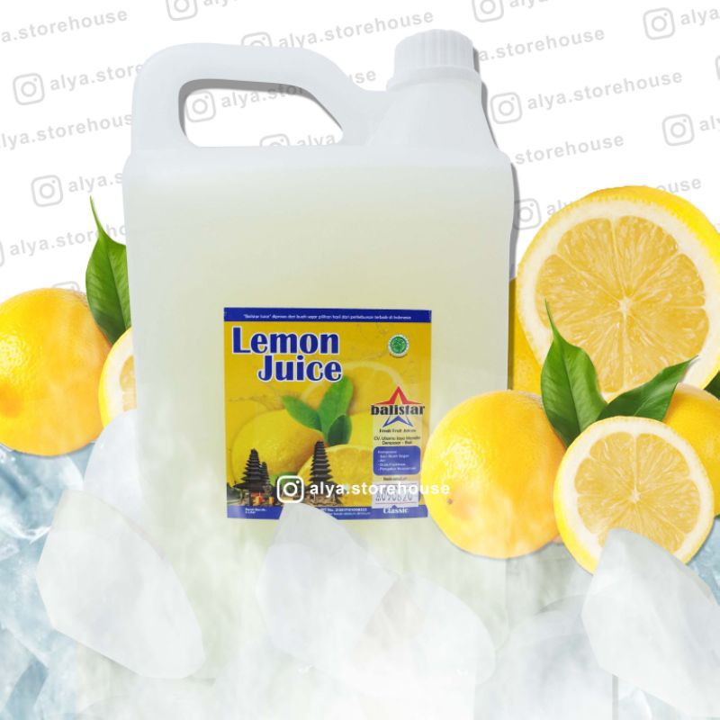 

Fresh Juice BALISTAR LEMON (5 Liter)