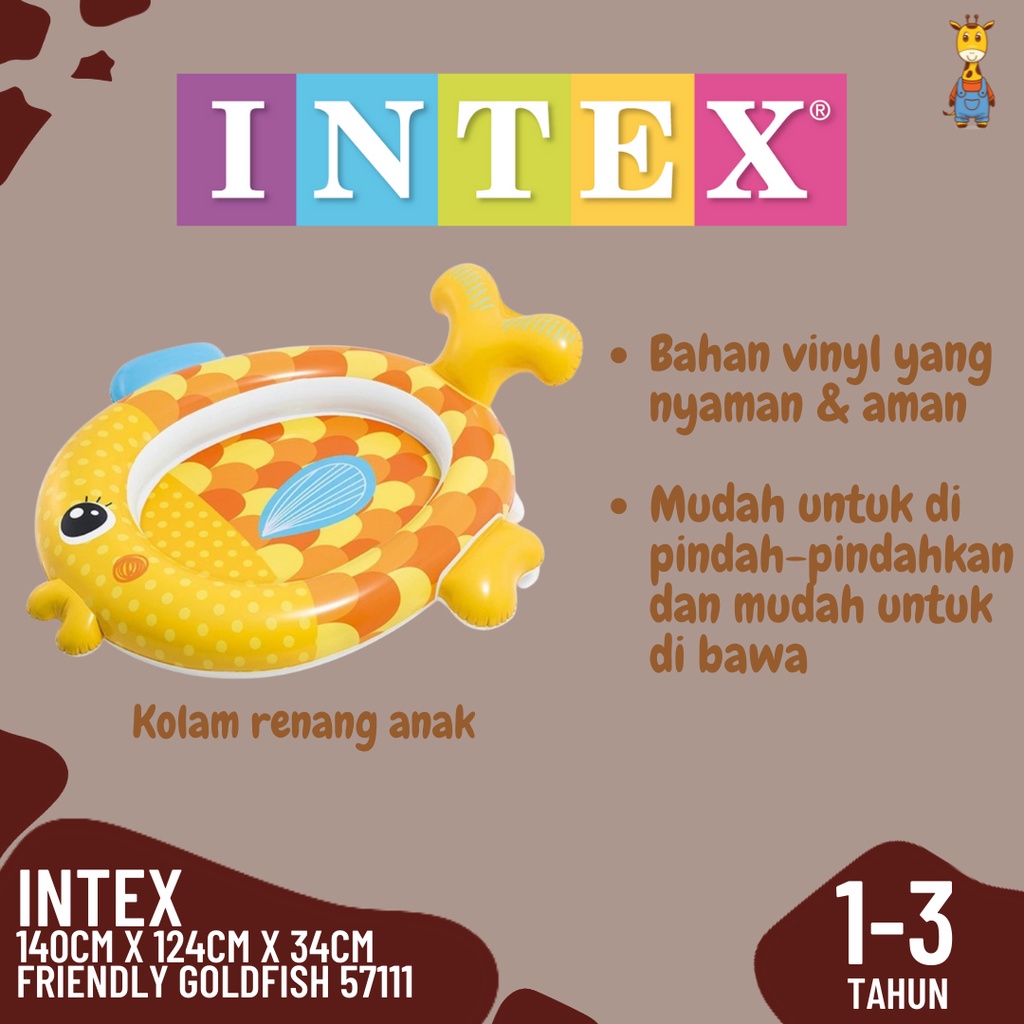 INTEX 57111 Friendly Goldfish