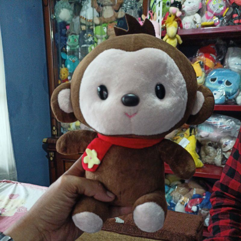 Boneka monkey Miniso life original