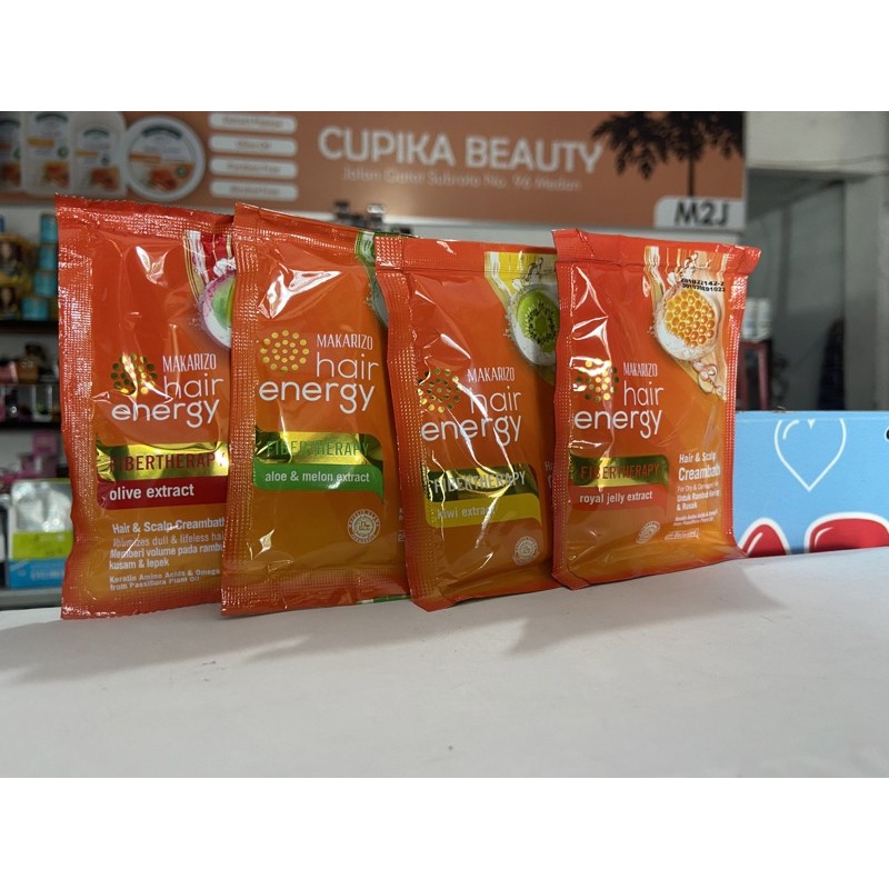 &lt;cc.cx&gt;✅ADA HARGA GROSIR✅ 60 gr sachet -- makarizo hair energy creambath scalp sachet 60 gr